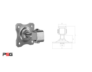 Pant s deskou 100x100mm M20